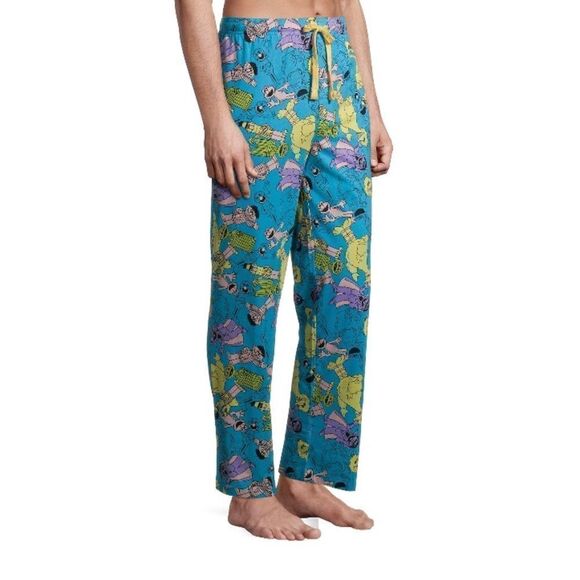Men's Sesame Street Sleep Cotton Jersey Pants Lounge Pajama Pants 2-Pair Size M - Picture 5 of 11